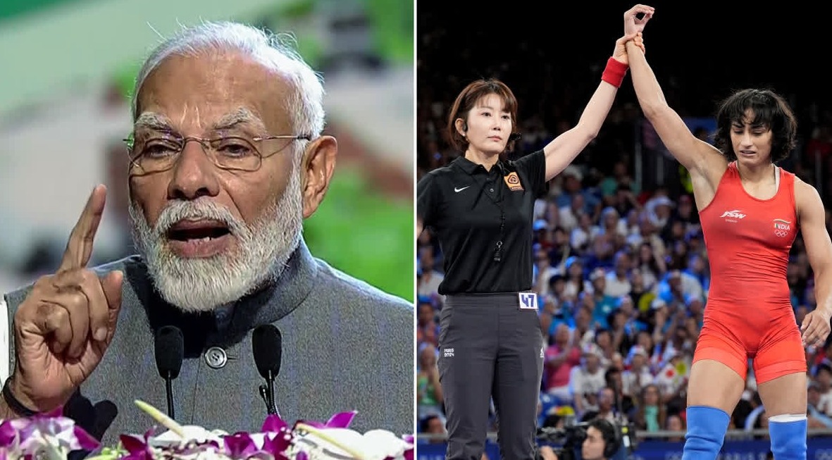 Paris Olympics 2024 player, Aditi Ashok and golfer Diksha Dagar in action to challenge Jyothi Yarraji in the 100 m hurdles repechage